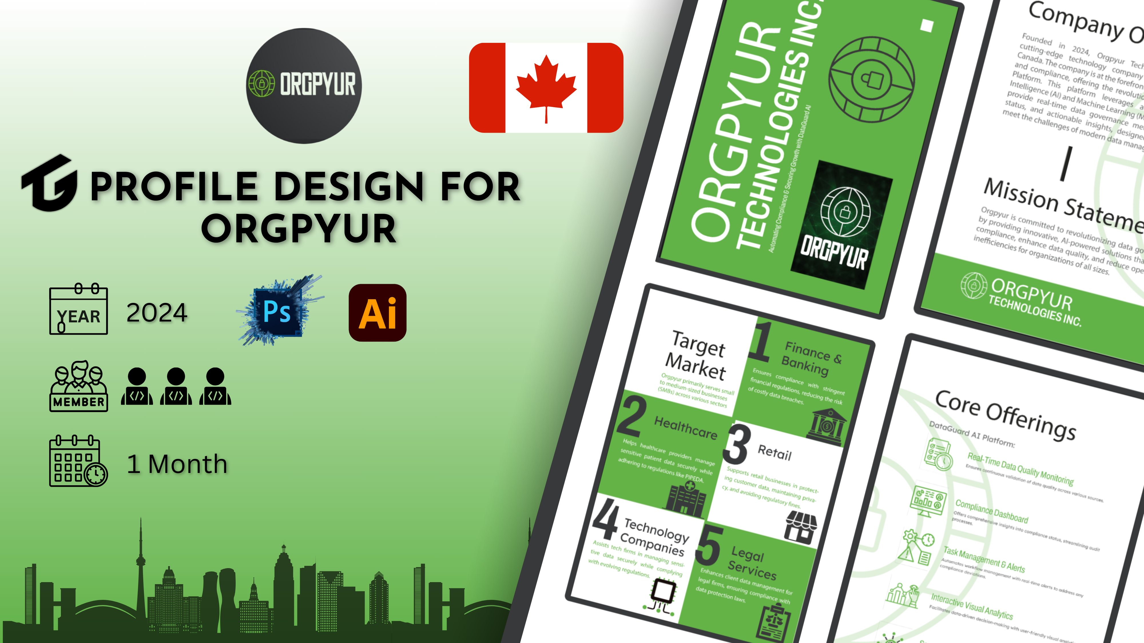 Profile Design for Orgpyur Technologies Inc.